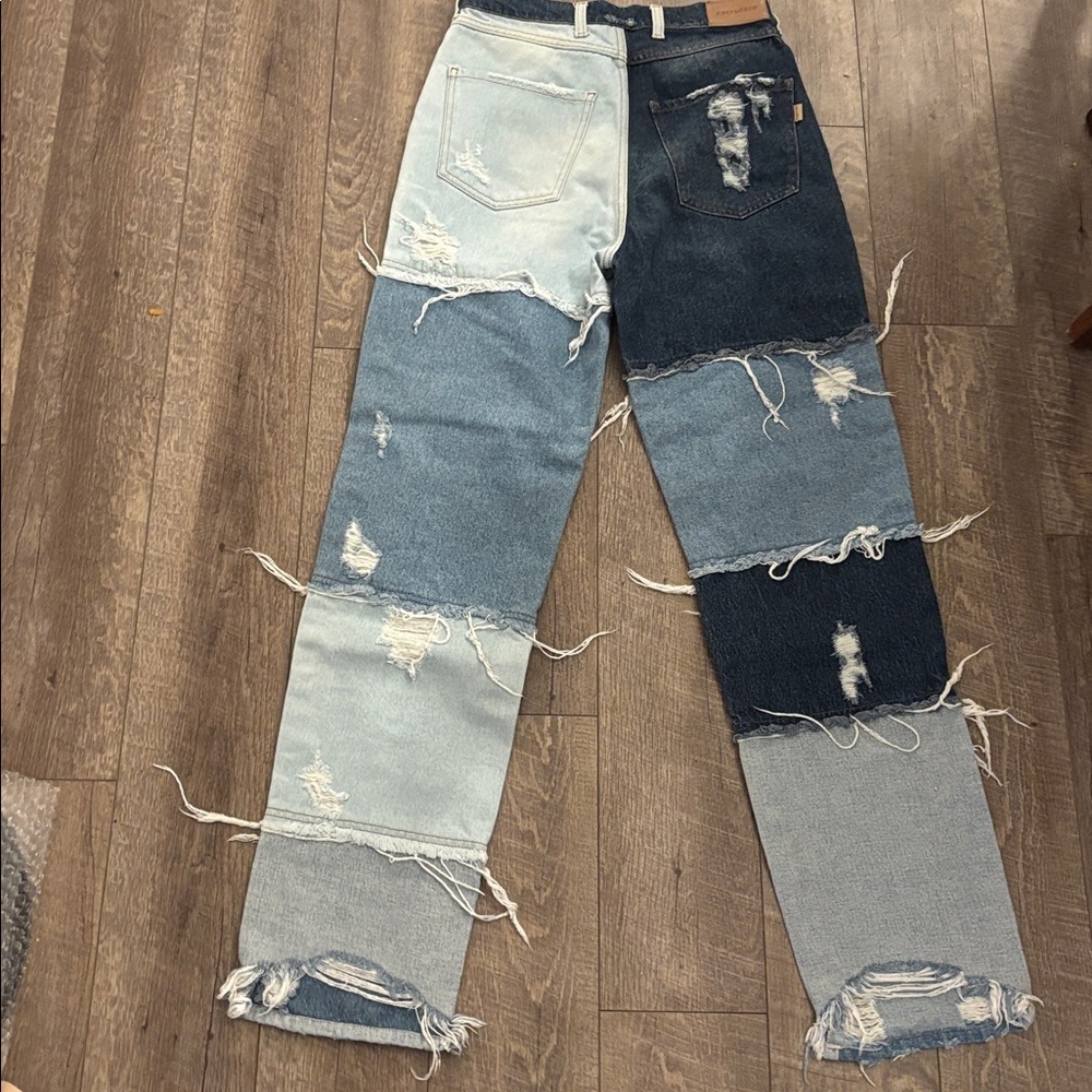 Retrofete Rikki Patchwork Jeans - Picture 5 of 6